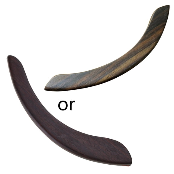 FEAMOS Wood Acoustic Guitar Armrest With Mounting Tape Adhesive Guitar Arm Rest for Folk Classical Guitar Accessory