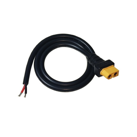FEAMOS XT60 Extension Cable XT60 Female Connectors for Remote Battery Solar Power Station Portable Solar Panel