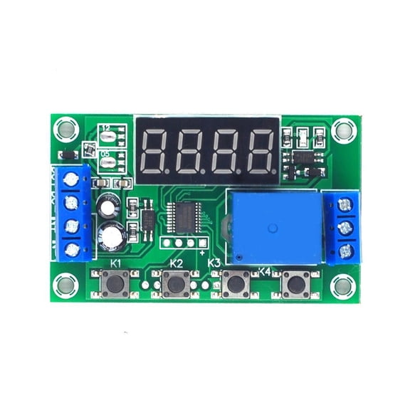 FEAMOS YYC-2S Adjustable Timer Relays Module 1CH with LED Display For Automation Control 5V Time Delay Ranging 0.01s to 999m