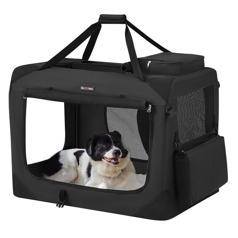 Amazon Pets At Home Dog Crates For Cars 32 Inches Collapsible Soft - Main Image