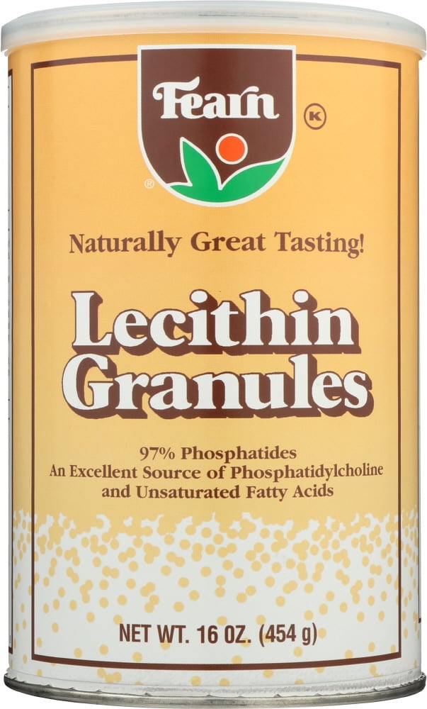FEARN Lecithin Granules Naturally Great Tasting, 16 oz