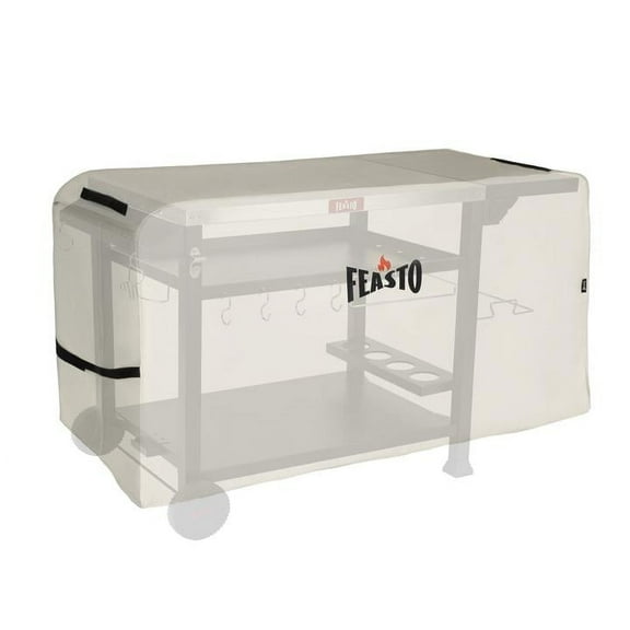 FEASTO 50 inches Outdoor Waterproof Gas Grill Cover,Charcoal Grill Cover, Fit for 845001L and 734401B, L50” x W24” x H29"