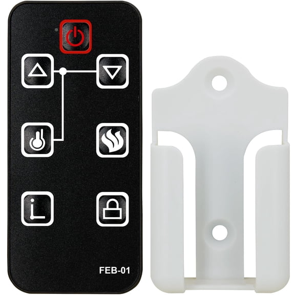 FEBO Flame Electric Fireplace Remote Control Replacement ZHS-30-A 13IN-30-054
