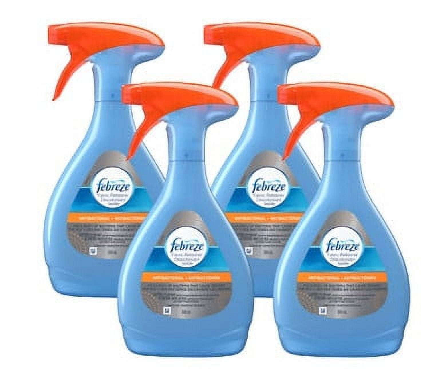FEBREZE Antibacterial Fabric Freshener, 500 ml - 4/Case - Eliminates Odors and Freshens