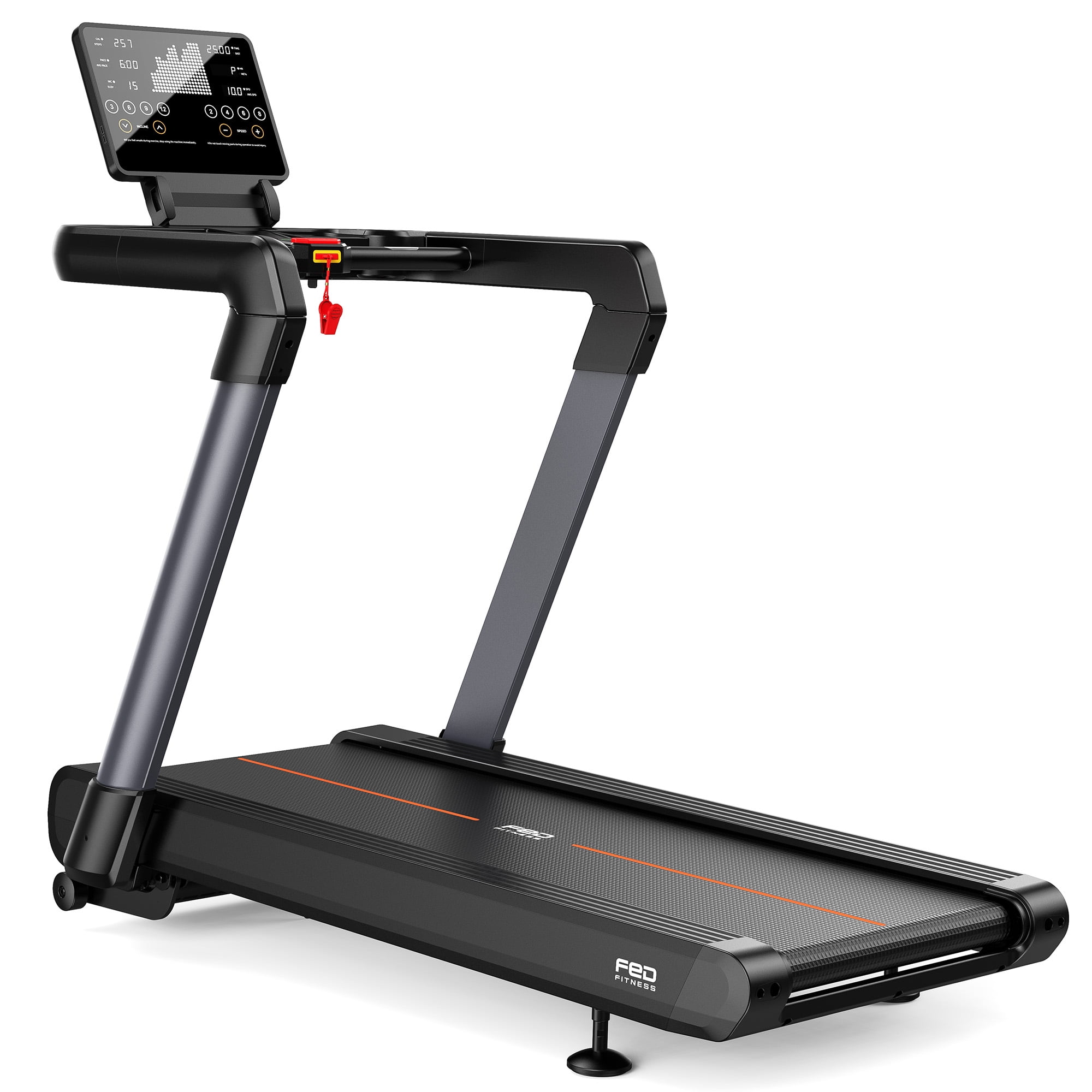 Cardboard Store Belt Rack UPGO Mini Walking Jogging Machine, Under Desk Treadmill with Incline ...