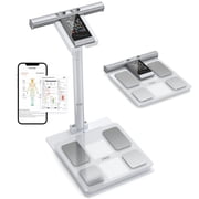 FED Fitness 8-Electrode Body Fat Scale,Smart Scale with Voice Prompts & Adjustable Stand