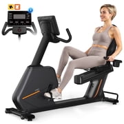 FED Fitness Recumbent Exercise Bike,Commercial Resistance Recumbant Bike