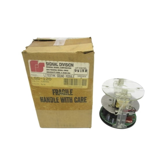 INDUSTRIAL SPARE PART LSS-120 SER. A 120VAC (AS PICTURED) NSMP