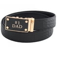 thumbnail image 1 of FEDEY Signature Leather Ratchet Belts for Men, No1 DAD Automatic Buckle, 1 of 6