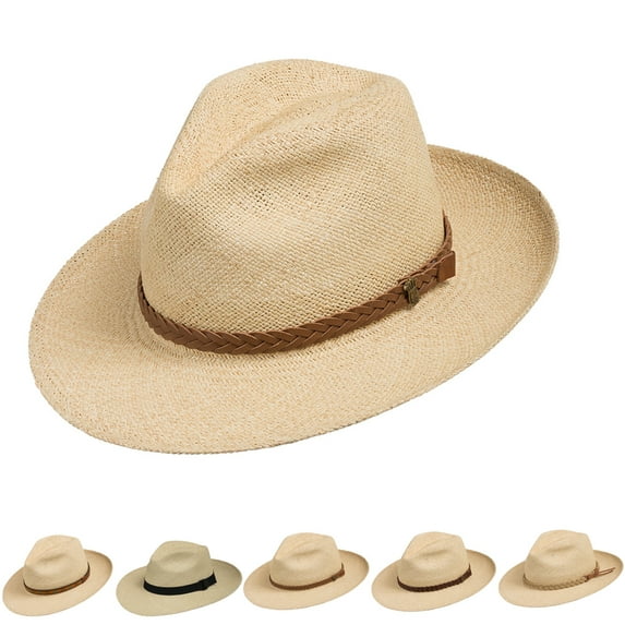FEDORA PACKABLE FOLDABLE Panama Straw Hat CLASSIC