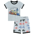 thumbnail image 1 of FEDPOP Boy Pajamas Short Summer Pjs Train Pajama Sets Kids Clothes 7T, 1 of 9