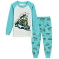 thumbnail image 1 of FEDPOP Boys Cars Pajamas 100% Cotton Graphic Pjs Kids Clothes Sleepwear Sets 6T, 1 of 7