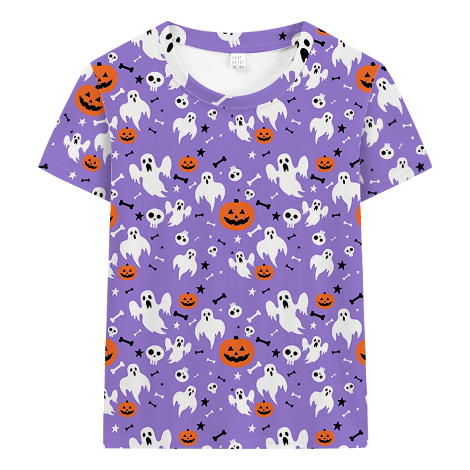 Halloween T-shirts Kostuum T-Shirt Pompoen Fancy Dress