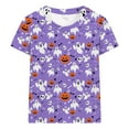 thumbnail image 1 of FEDPOP Boys Halloween T-shirts Kids 3D Printed Graphic Tops Party Short Sleeve Tees Clothes 4T, 1 of 3