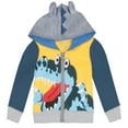 thumbnail image 1 of FEDPOP Toddler Boys Dinosaur Hoodies Kids Zipper Hooded Jacket Sweatshirts 5T, 1 of 7