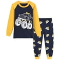 thumbnail image 1 of FEDPOP Toddler Boys Pajamas Set Kids Graphic Pjs Cotton Caual Sleepwear Clothes 4T, 1 of 7