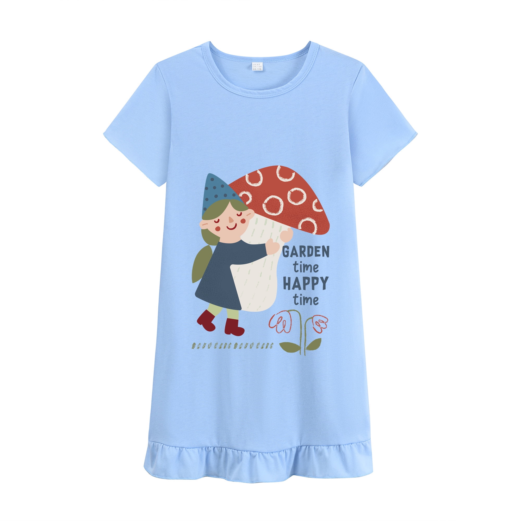 Bluey Toddler Girl Nightgown, Sizes 2T5T