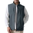 thumbnail image 1 of FEDTOSING Men's Quick Dry Lightweight Softshell Vest Windproof Sleeveless Jacket for Fishing Work Golf Hiking Casual Travel, 1 of 7
