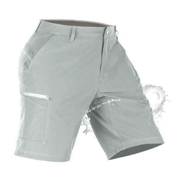 FEDTOSING Men's Waterproof Golf Shorts with Moisture-Wicking Waistband Stretch Quick Dry 10" Casual Shorts, Sizes 30-40