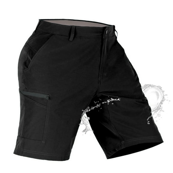 FEDTOSING Men's Waterproof Golf Shorts with Moisture-Wicking Waistband Stretch Quick Dry 10" Casual Shorts, Sizes 30-40