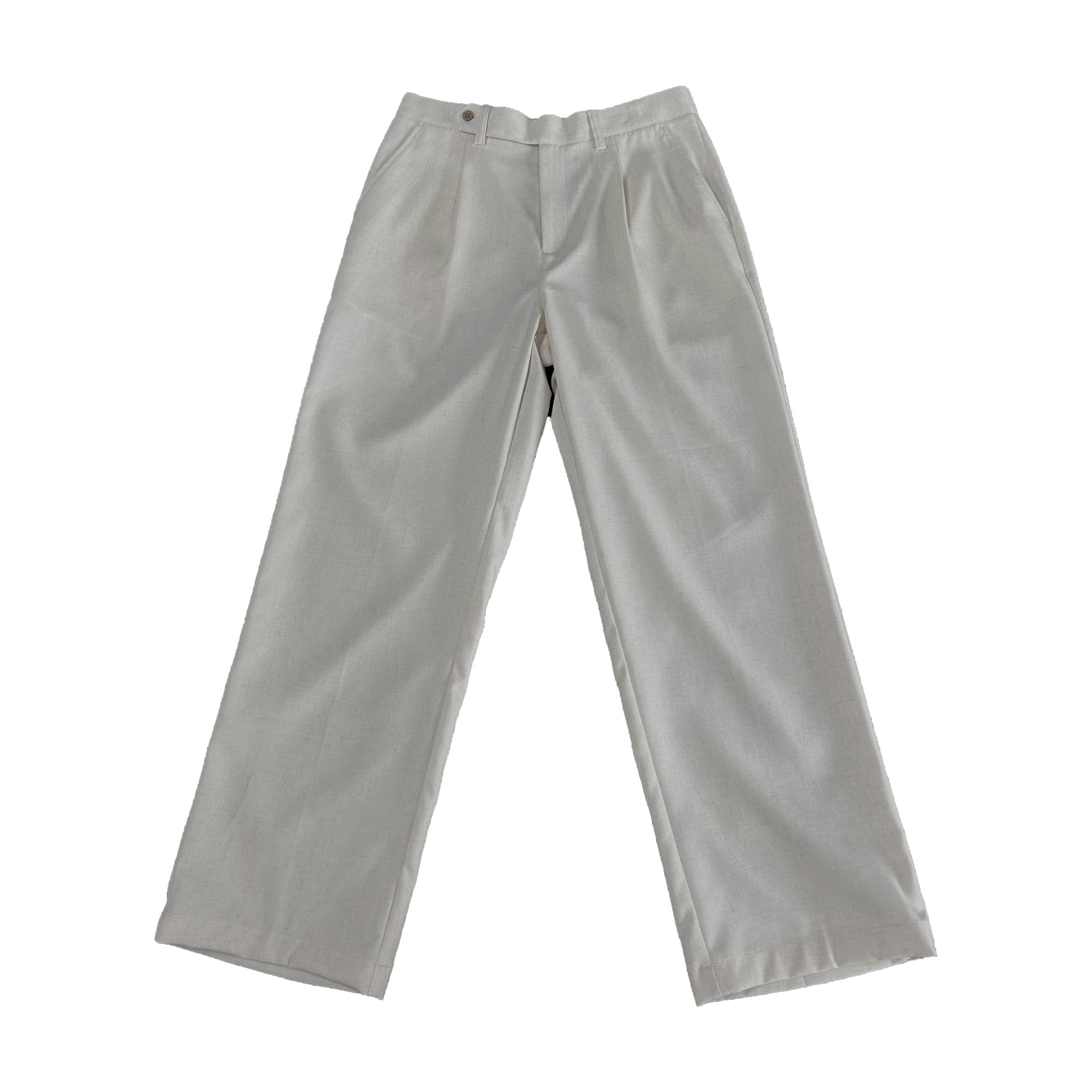 FEDTOSING Mens Linen Casual Pants Baggy Pleated Old Money Wide Leg ...