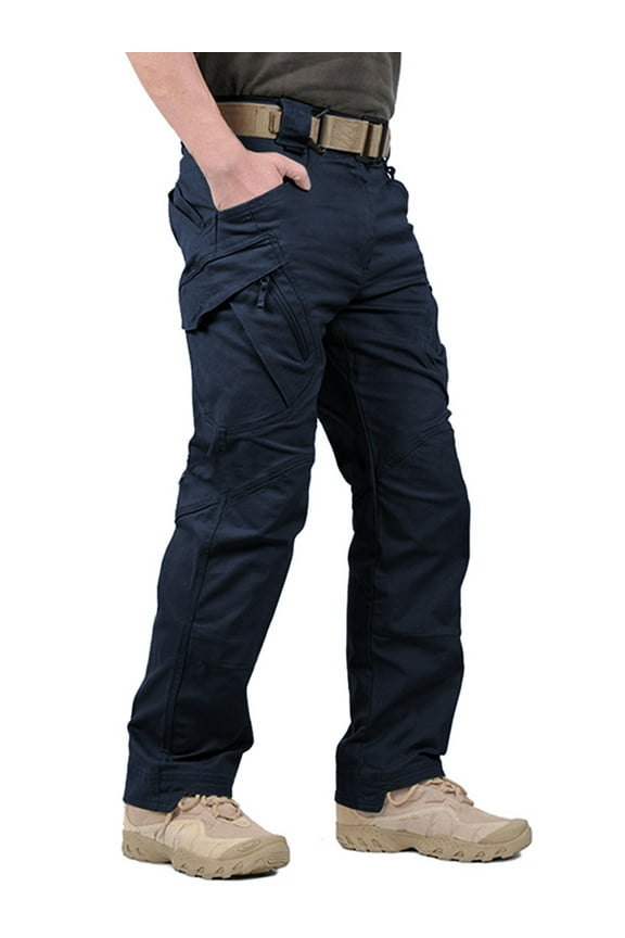 Relaxed Work Cargo Pants Mens Pant Navy Blue,Size 38×36