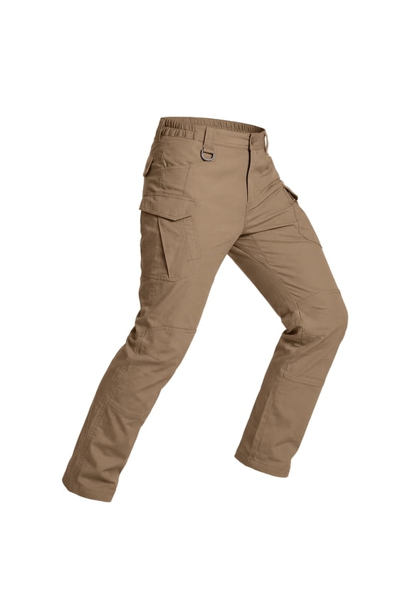 Relaxed Work Cargo Pants Outdoor Mens Pant Brown,Size 36×34