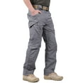 thumbnail image 1 of FEDTOSING Relaxed Work Cargo Pants Outdoor Mens Pant Gray,Size 28×30, 1 of 8