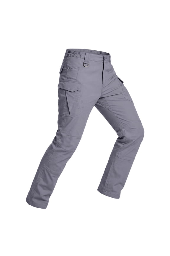 Relaxed Work Cargo Pants Outdoor Mens Pant Gray,Size 34×30