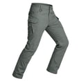 thumbnail image 1 of FEDTOSING Relaxed Work Cargo Pants Outdoor Mens Pant Greyish Green,Size 40×30, 1 of 8