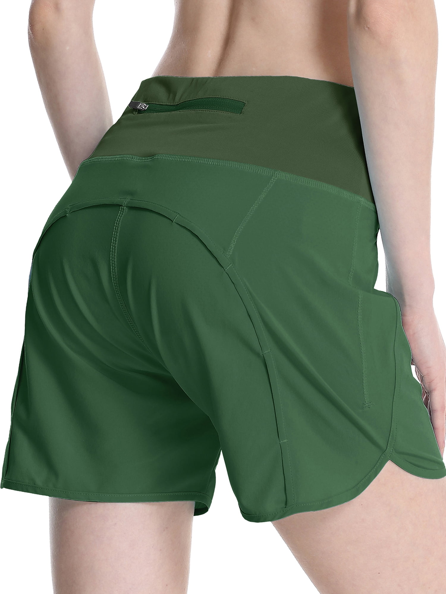 FEDTOSING Women's Sport Athletic Shorts, Elastic, Quick Dry, Gym