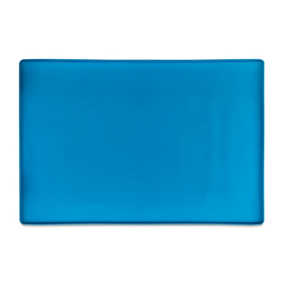 Vibrant Life Large Silicone Pet Feeding Mat, Blue, 23.5" x 16"