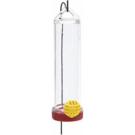 Perky-Pet Hummingbird Feeder - 3 Oz Capacity, Hanging Mount - Single Piece, Red