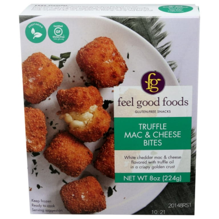 Feel Good Foods Gluten Free Truffle Mac & Cheese Bites (8 oz