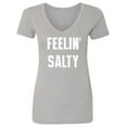 thumbnail image 1 of FEELIN' SALTY Womens V-Neck T-Shirt, 1 of 3