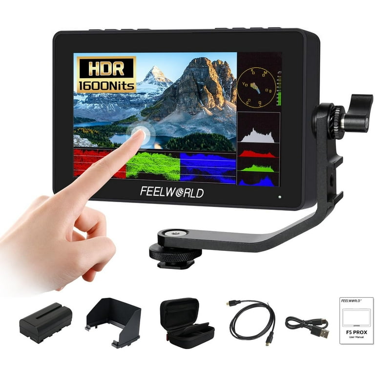 FEELWORLD F5 Prox 5.5 Inch 1600nit High Bright DSLR Camera Field