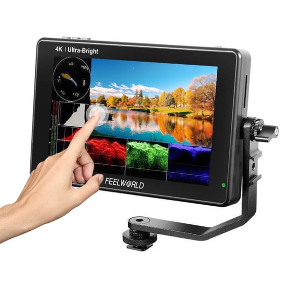 FEELWORLD LUT7 7" Ultra Bright 2200nit Touchscreen Camera Field Monitor for DSLR