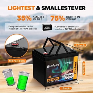 VATRER POWER 12.8V 460Ah Low Temp Cutoff LiFePO4 RV Battery, APP