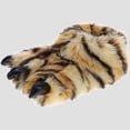 thumbnail image 1 of FEETMOJI Family Fullbody Slipper, Men's & Women's Novelty Tiger Stripe Claw Slipper, Tiger Orange, Size XL (Mens 10-12 /Womens Size 12-14), 1 of 5