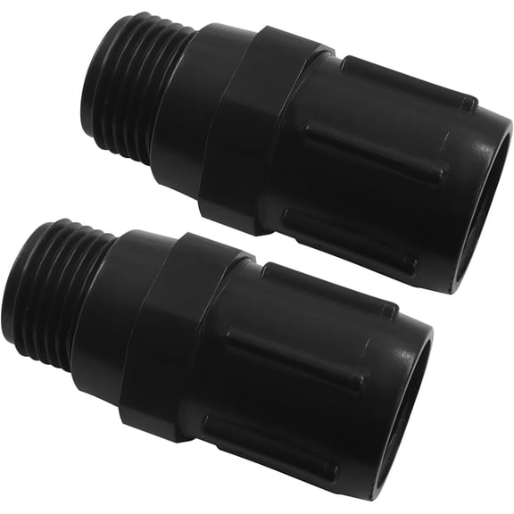 FEFEDFAA-2 Pack 25 PSI Garden Hose Pressure Regulator, Flow Control Valve for Drip Line, Emitters (3/4" FHTMHT)