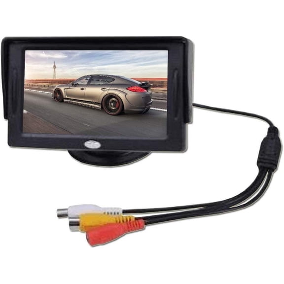 FEFEDFAA-4.3 Inch LCD TFT Rearview Monitor Screen for Car Backup Camera