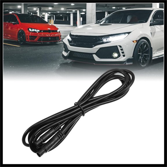 FEFEDFAA-6 Pin 6.56ft 200cm Backup Camera Extension Cable Dash Camera Cord Wires Car Rear View Camera Durable Material