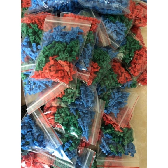 FEFEDFAA-Amazing-us 90 PCS Micro Sprayer Fan Jet Hydroponic Aeroponic Misters Cloners -30 PCS 90/180/360 Sprayer