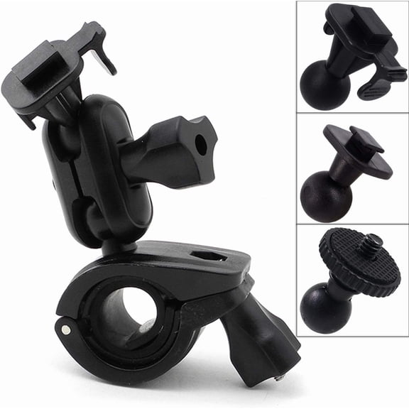 FEFEDFAA-CH214 Car Rearview Mirror Mount Holder Bicycle Handlebar Mount Holder for GPS in Dash Camera Car DVR Recorder DOD PAPOAGO HP Yi Blackbox