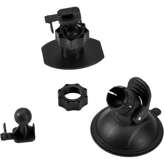 FEFEDFAA-Dash Cam Suction Cup Mount and Glue Adhesive Mount Compatible with Dash Camera/DVR Video, Come with 10+ Different Joints Suitable for Crosstour, YI 2.7", Rexing V1P, UGSHD, APEMAN and Other