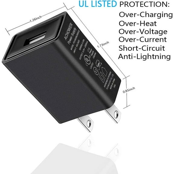 FEFEDFAA-Fast Charger for Samsung TV Remote Control, Solar Samsung Smart TV Remote, Samsung SolarCell Remote, Samsung Frame TV Remote USB Wall Charger AC Adapter Replacement with 5FT USB C Cable [UL