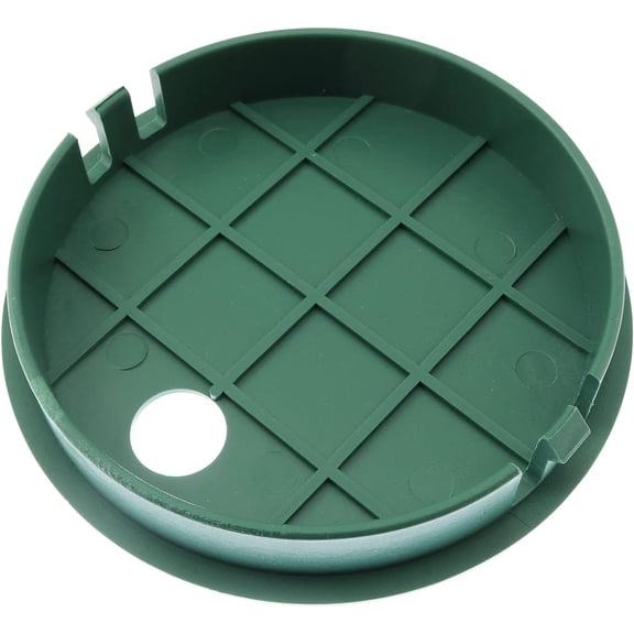 FEFEDFAA-ID 5.5" OD 6" Valve Box Cover Lid for Sprinkler System Irrigation Circular Valve Box Lid, Grass Green