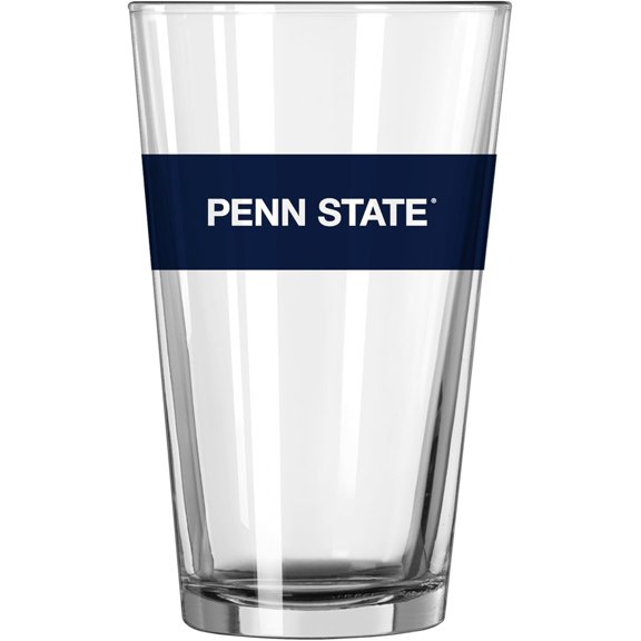 FEFEDFAA-NCAA 16 oz Pint Glass - Durable Glass With Bold Team Color Chip-Resistant Rim Drinkware For Fans, Tailgates, Home Bars & Everyday Use