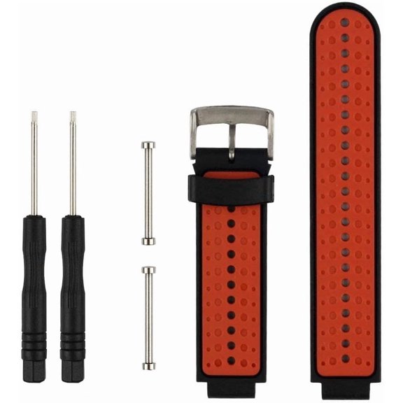 FEFEDFAA-Replacement Smart Wrist Watch Accessory Band Strap for Garmin Forerunner 220/230/235/620/630/735XT/235Lite, One Size