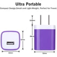 thumbnail image 1 of FEFEDFAA-USB Wall Plug, Single Port Fast Charging Block 5Pack USB Charging Plug Cube Wall Adapter Compatible iPhone 17 Pro Max Air 16 Plus 15 14 13 12 11 X,Samsung Galaxy S25Ultra A17 5G A54 A16 S24, 1 of 4